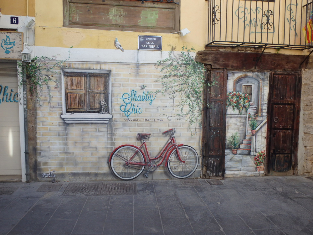 Bicycle Mural.